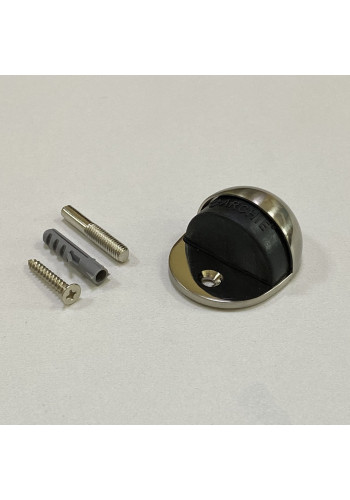 Дверной ограничитель ARCHIE G003H, никель, напольный