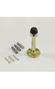 Дверной ограничитель ARCHIE G004A, золото блестящее, настенный