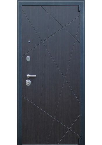 Стальная дверь "Вектор" с зеркалом Стальная дверь "Вектор" с зеркалом