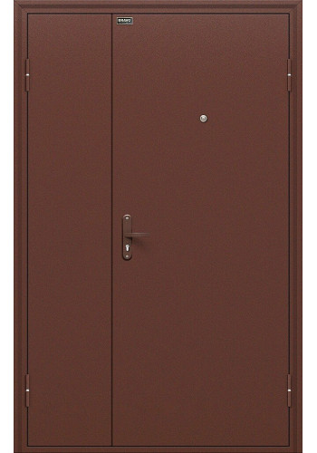 Входная дверь Дуо Слим, цвет Антик Медь/Антик Медь