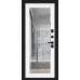 Входная дверь Джет-3 (RBE), цвет Total Black/Snow Melinga
