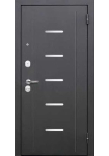 Дверь входная Формен Ф7 Антик серебро Белый ясень, зеркало Дверь входная Формен Ф7 Антик серебро Белый ясень, зеркало