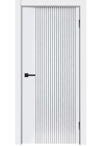 Дверь Мальта L 13 Белая эмаль ДГ Дверь Мальта L 13 Белая эмаль ДГ